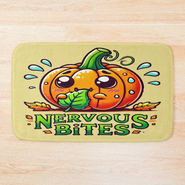 Item preview, Anxious Pumpkin- Nervous Bite designed and sold by Rajasekar.