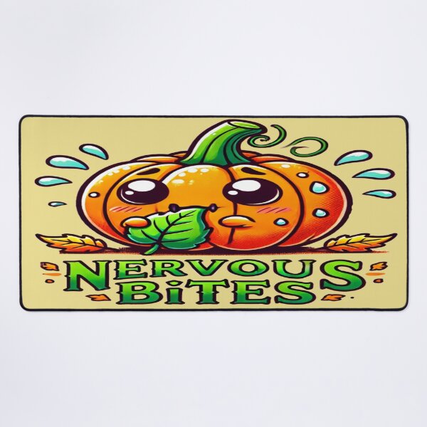 Item preview, Anxious Pumpkin- Nervous Bite designed and sold by Rajasekar.