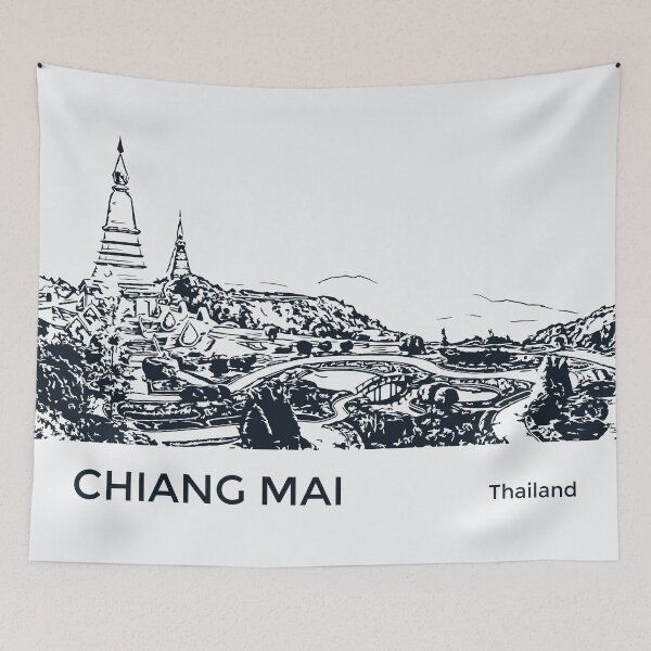 Artikelvorschau, Chiang Mai Thailand entworfen und verkauft von Lakeric.