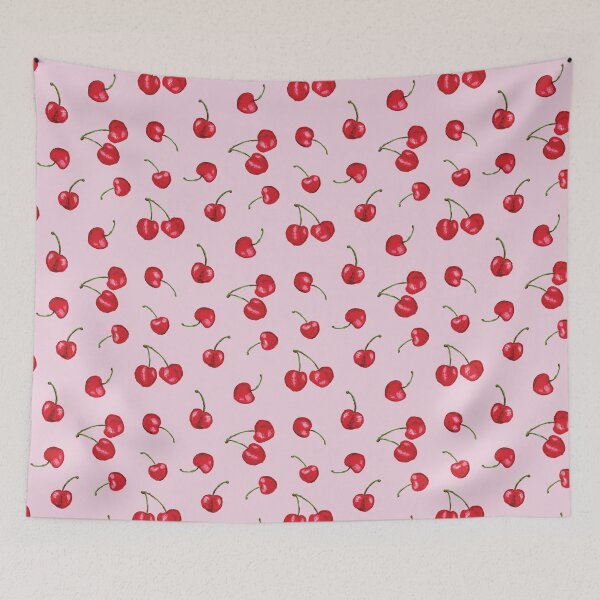 Item preview, Oil Pastel Cherry Print designed and sold by Alexandra Jones.
