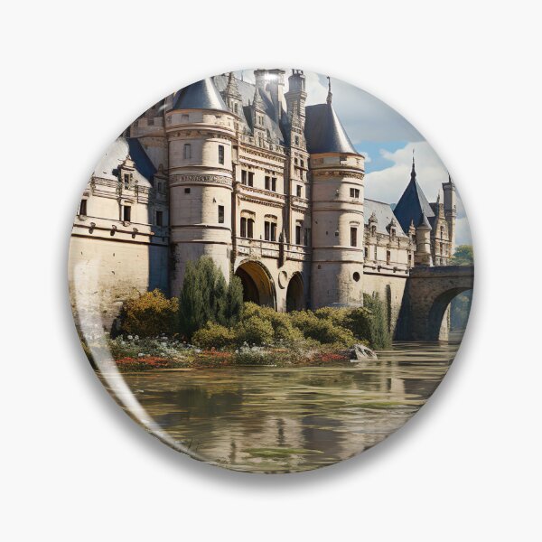 Item preview, Vintage France - Chateau De Chenonceau designed and sold by KootenayDesigns.
