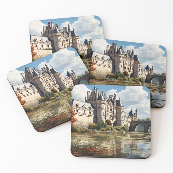 Item preview, Vintage France - Chateau De Chenonceau designed and sold by KootenayDesigns.