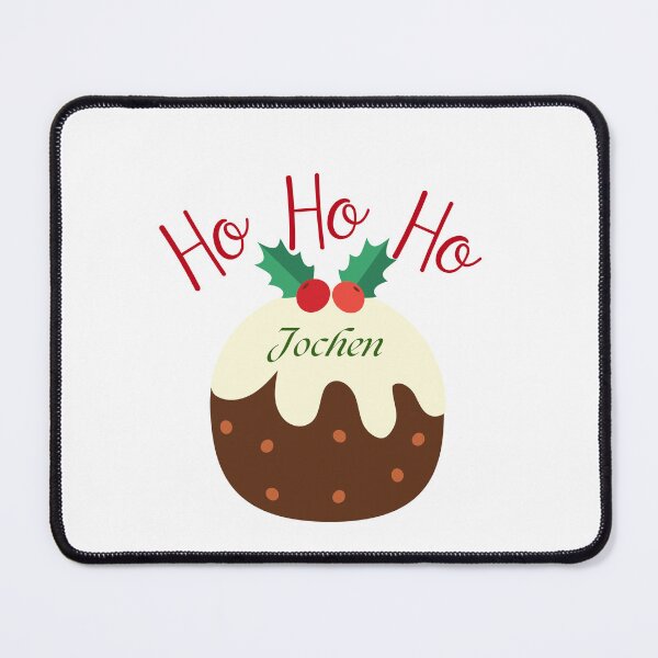 Item preview, Christmas Pudding Ho Ho Ho Jochen designed and sold by Fionamyles.