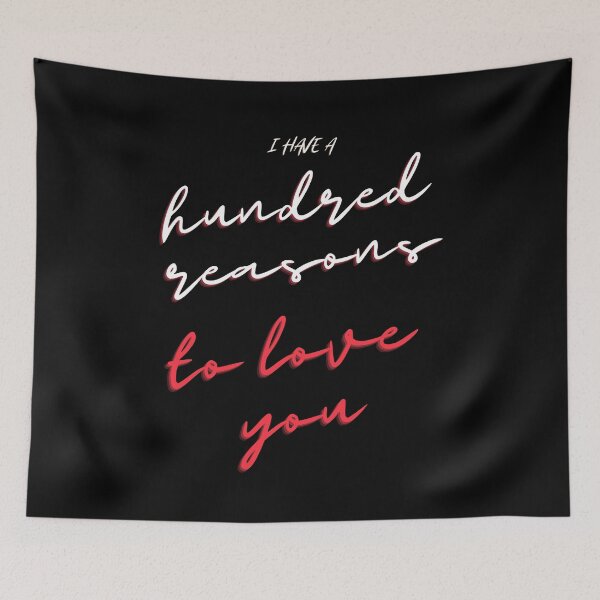 Item preview, Hundred Reasons to love you designed and sold by Piotr Rosiak.