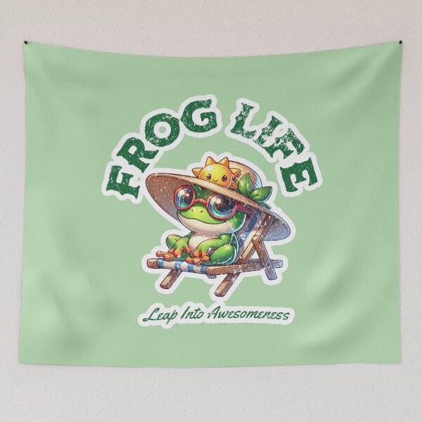 Item preview, Frog Life - Leap Into Awesomeness designed and sold by BaKaT-s.