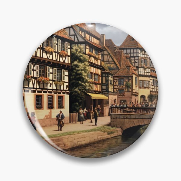 Artikelvorschau, Vintage Frankreich - Colmar entworfen und verkauft von KootenayDesigns.