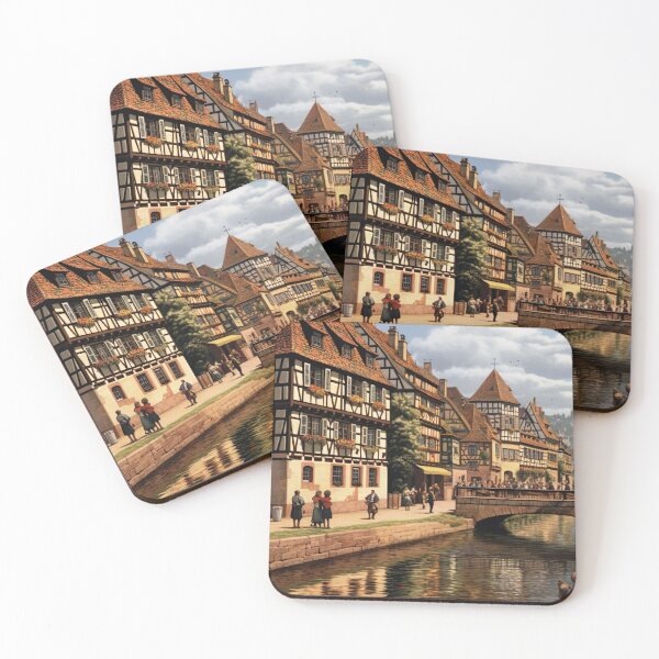 Artikelvorschau, Vintage Frankreich - Colmar entworfen und verkauft von KootenayDesigns.