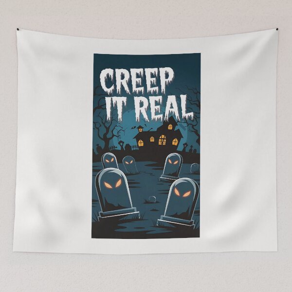 Item preview, Creep It Real Haunted Graveyard designed and sold by ZeptepiTrends.