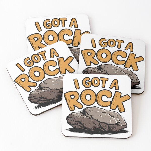 Item preview, I Got A Rock designed and sold by Angry Swan Designs.