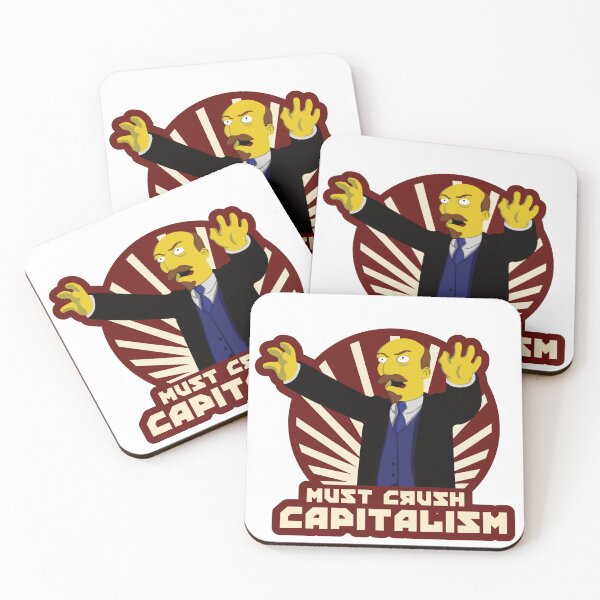 Item preview, Must Crush Capitalism designed and sold by LobotomizedMoe.