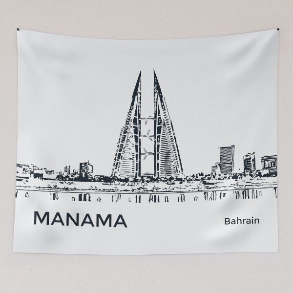 Item preview, Manama Bahrain designed and sold by Lakeric Cityscapes.