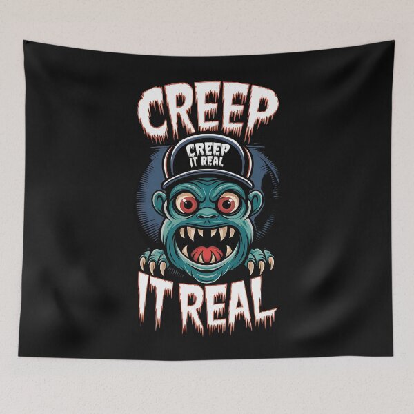 Item preview, Creep It Real Monster Mash Halloween Creature designed and sold by ZeptepiTrends.