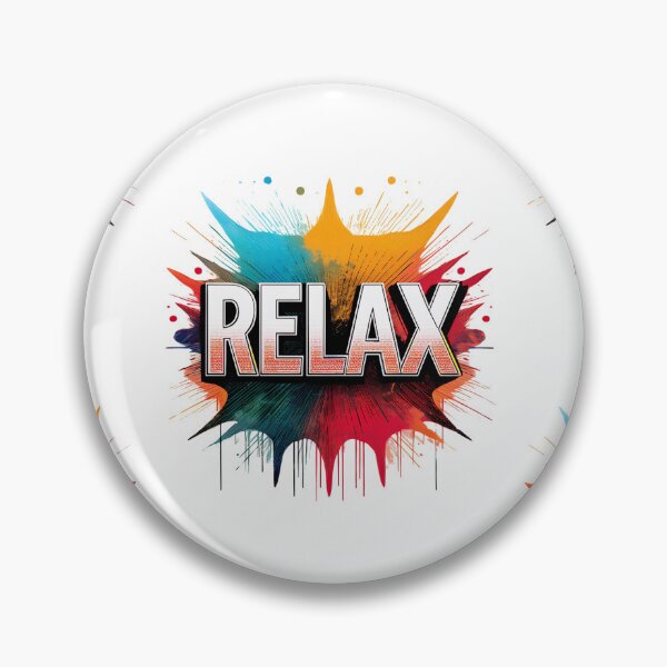 Item preview, Relax Comic Sound Effect – Bold Pop Art Design designed and sold by RaiyaTees.
