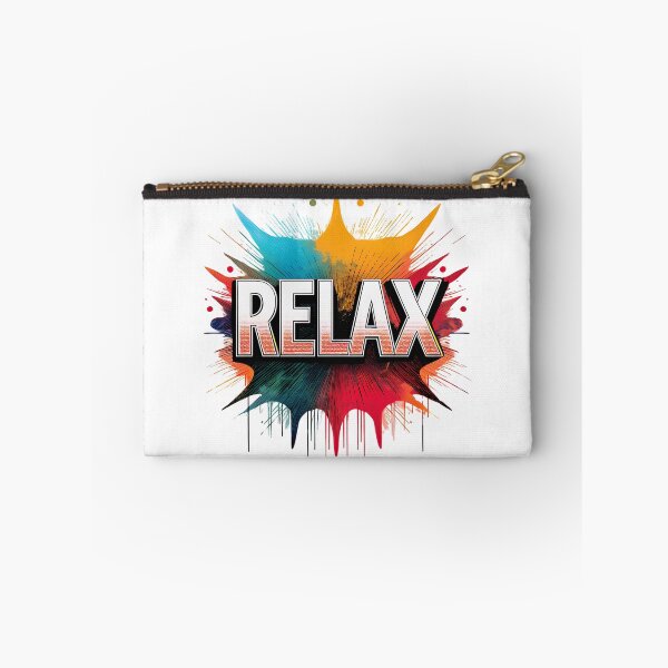 Item preview, Relax Comic Sound Effect – Bold Pop Art Design designed and sold by RaiyaTees.
