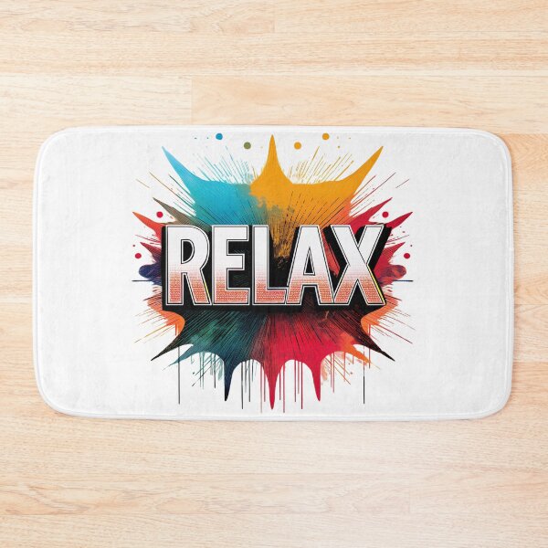 Item preview, Relax Comic Sound Effect – Bold Pop Art Design designed and sold by RaiyaTees.