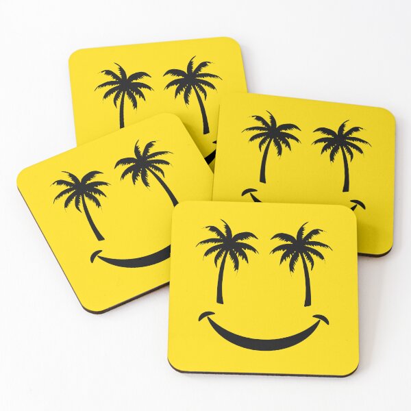 Item preview, Palm Tree Face Smile designed and sold by RedPumpFlash.