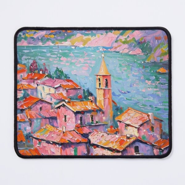 Item preview, Starry Festive Village by the Lake designed and sold by joejiing.