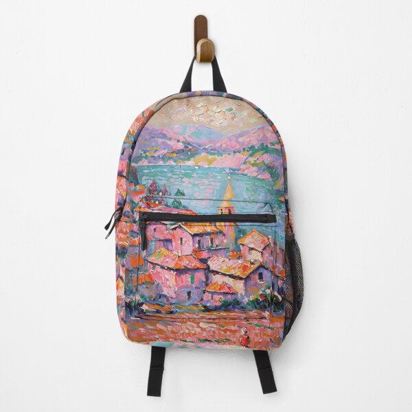 Item preview, Starry Festive Village by the Lake designed and sold by joejiing.