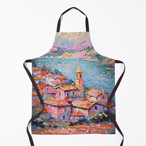 Item preview, Starry Festive Village by the Lake designed and sold by joejiing.