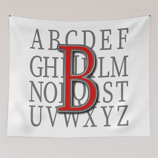Item preview, Monogram B Design: stony designed and sold by leobrix.