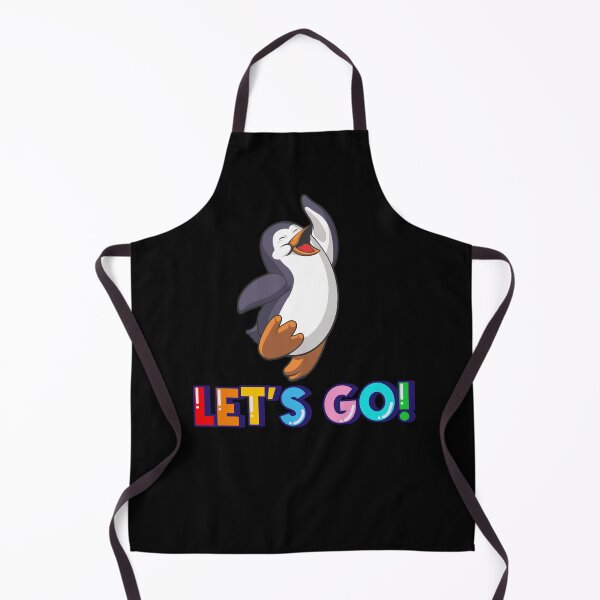 Item preview, "Let’s Go" Energetic Penguin T-Shirt Design designed and sold by fashionsicon.