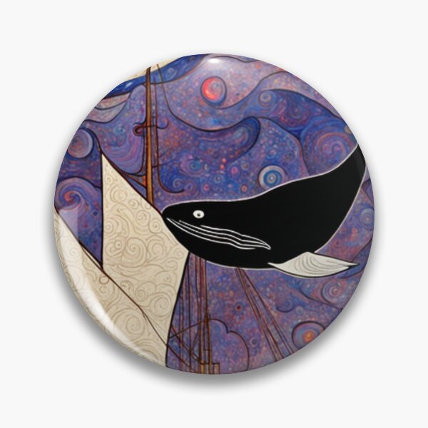 Item preview, Whale Attacking Ship designed and sold by TheDarkWardrobe.