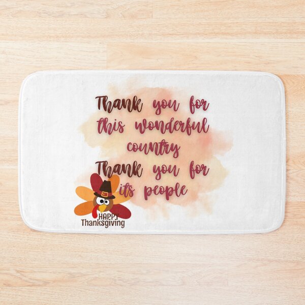 Item preview, Thank you for this wonderful country. Thank you for your people. designed and sold by FreeSoulLab.