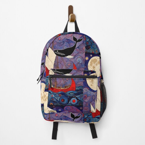 Item preview, Whale Attacking Ship designed and sold by TheDarkWardrobe.