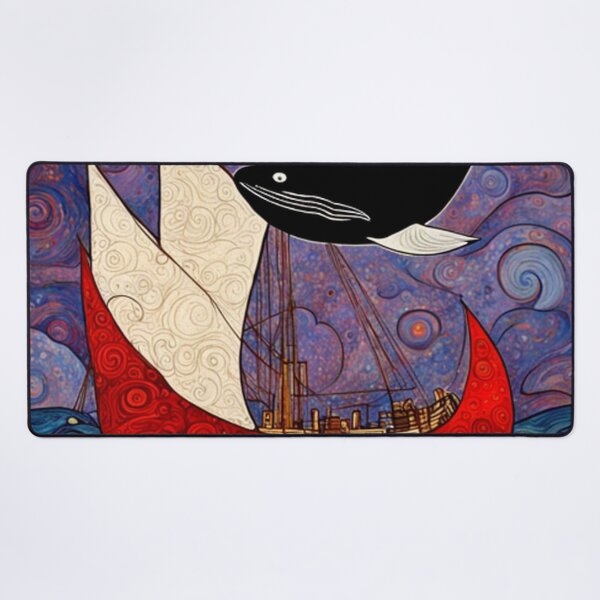 Item preview, Whale Attacking Ship designed and sold by TheDarkWardrobe.