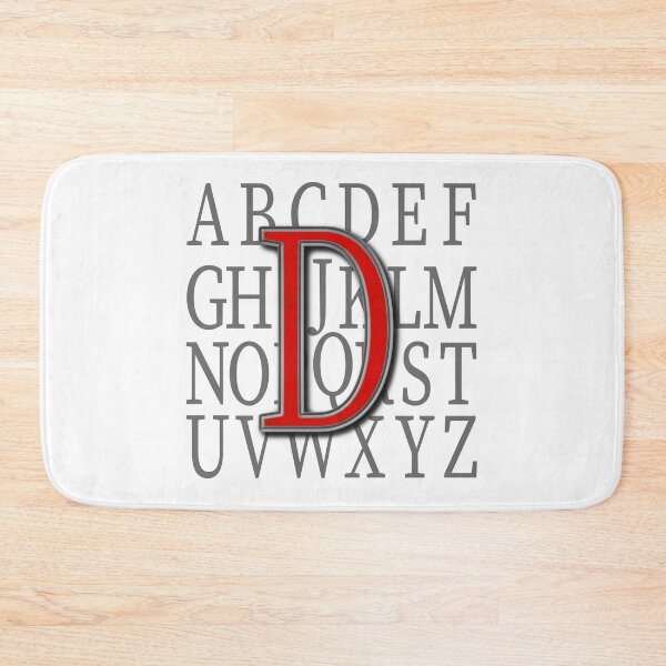 Item preview, Monogram D Design: stony designed and sold by leobrix.