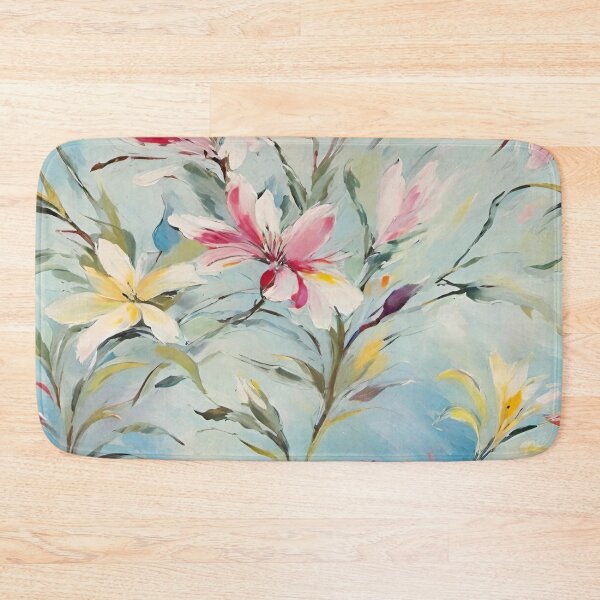 Item preview, Impressionistic Pastel Flowers designed and sold by BubbleGalaxy.