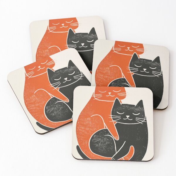 Item preview, Huging Cats- II designed and sold by TojoStudios.
