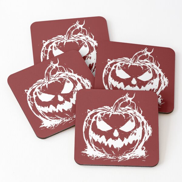 Item preview, White spooky pumpkin, straight out of a horror movie designed and sold by Boogeyman Bill.