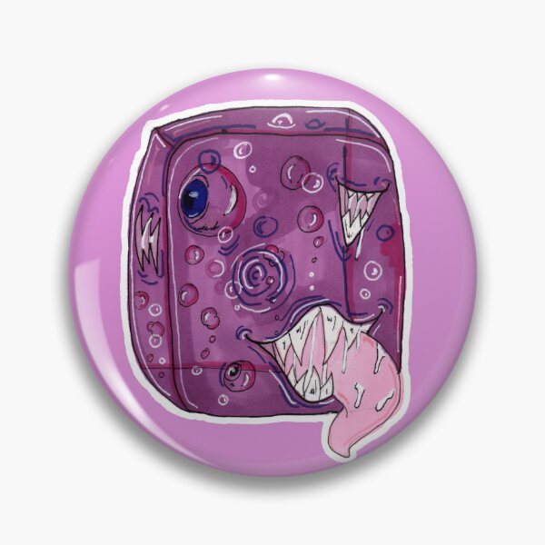 Item preview, Gelatinous Cube Monstere Purple designed and sold by LetZoeSpoilYou.