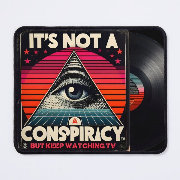 Item preview, It's Not A Conspiracy, But Keep Watching TV designed and sold by Takin-Thepiss.
