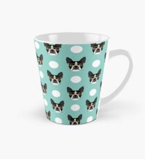 Logan - Boston Terrier pattern polka dots dog print gift for dog person dog lovers terrier custom Tall Mug