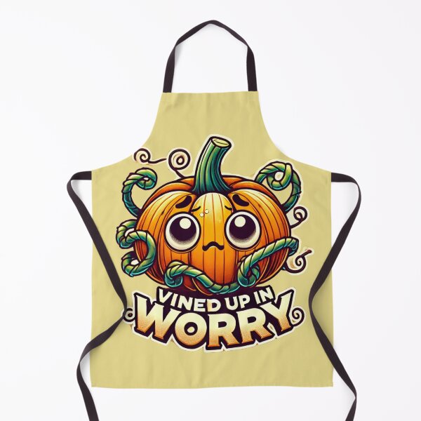 Item preview, Anxious Pumpkin- Vined Up in Worry designed and sold by Rajasekar.