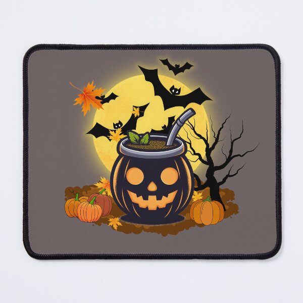 Item preview, Halloween yerba mate gourd pumpkin designed and sold by Domiska.