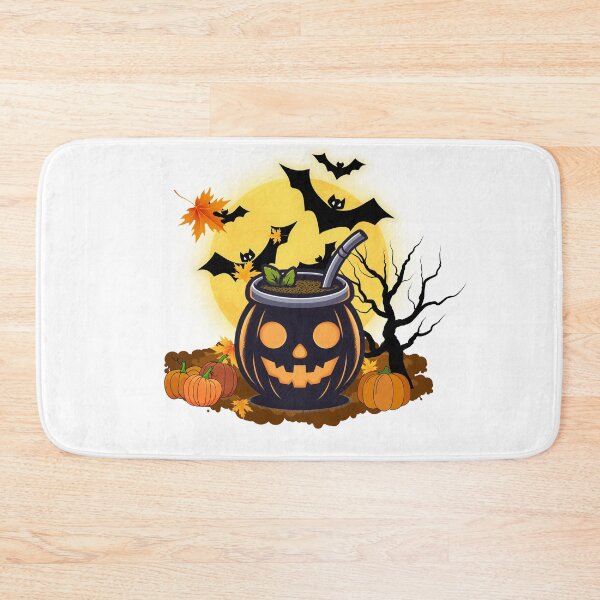 Item preview, Halloween yerba mate gourd pumpkin designed and sold by Domiska.