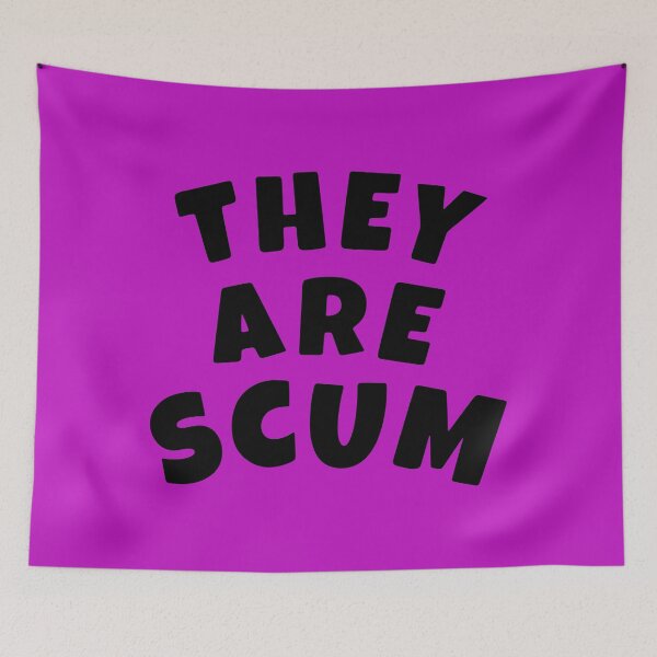 Item preview, They Are Scum designed and sold by glowdesigns.