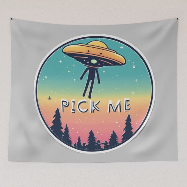 Item preview, UFO PICK ME! designed and sold by Planetporridge.