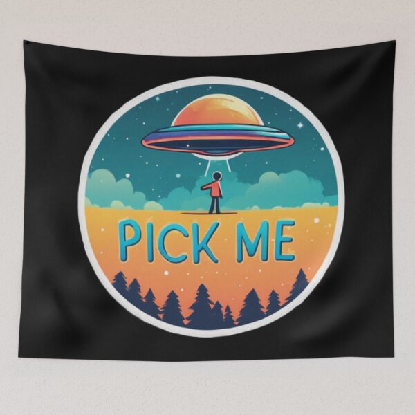 Item preview, PICK ME ABDUCTION designed and sold by Planetporridge.