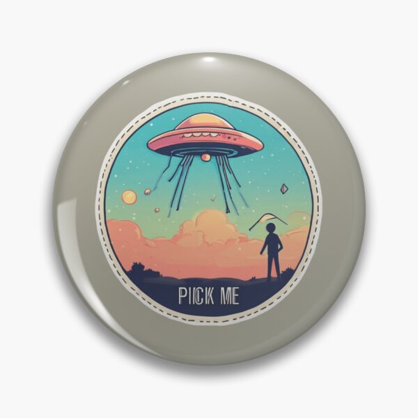 Item preview, UFO ART PICK ME designed and sold by Planetporridge.