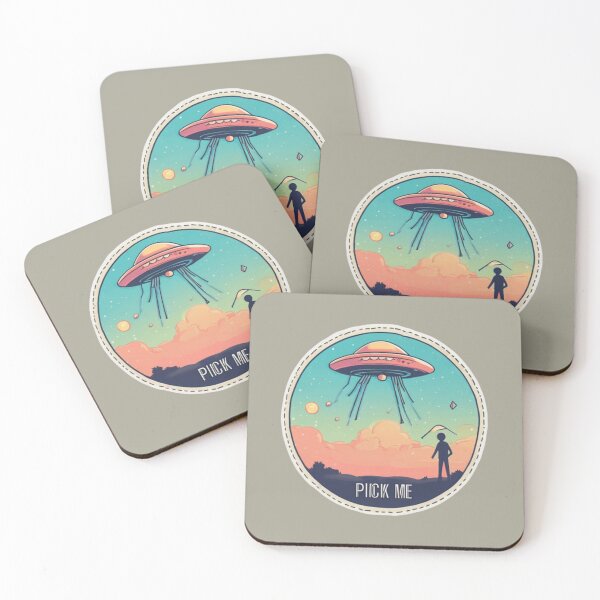 Item preview, UFO ART PICK ME designed and sold by Planetporridge.