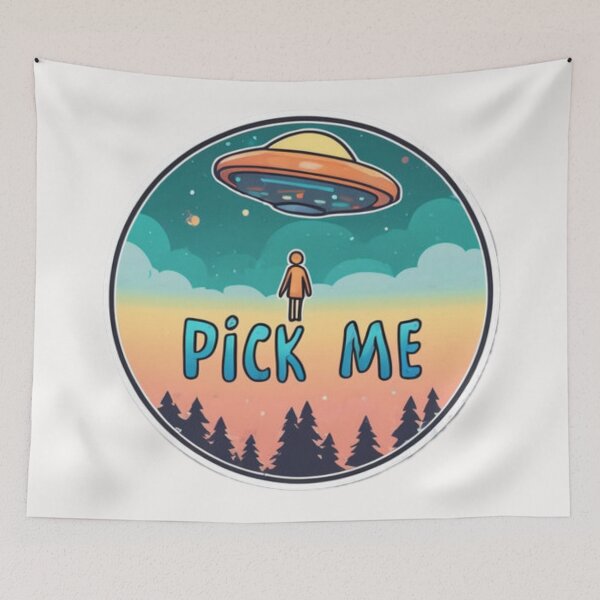 Item preview, Alien Abduction Graphic designed and sold by Planetporridge.