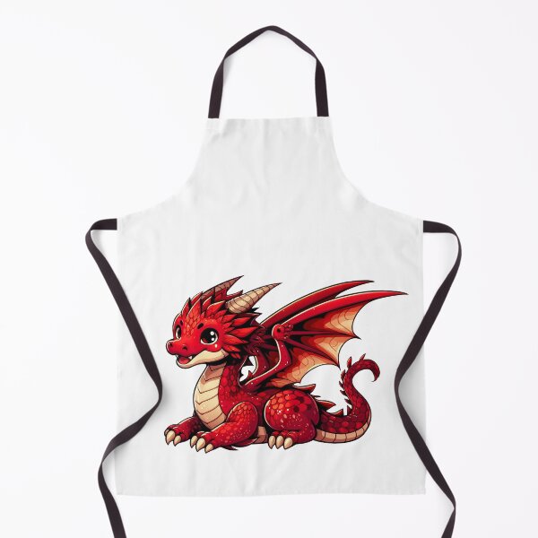 Item preview, Cute, red Welsh dragon, for kids and for adults designed and sold by iclipart.