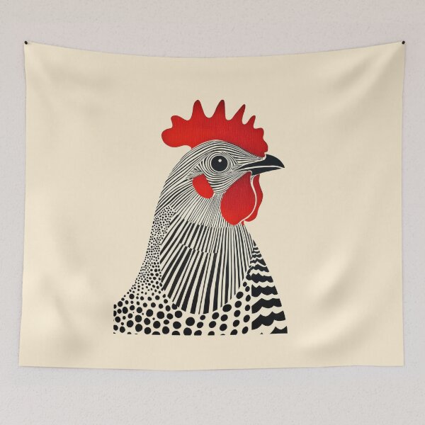 Item preview, Henrietta the dotted hen designed and sold by TojoStudios.