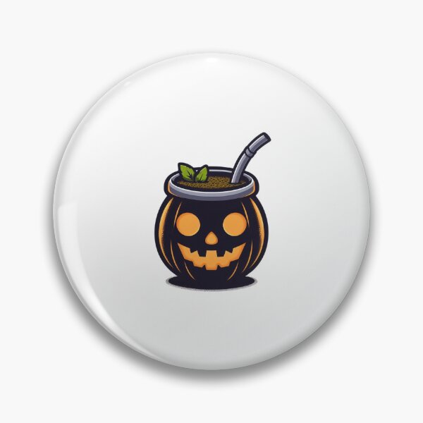 Item preview, Halloween yerba mate gourd pumpkin designed and sold by Domiska.