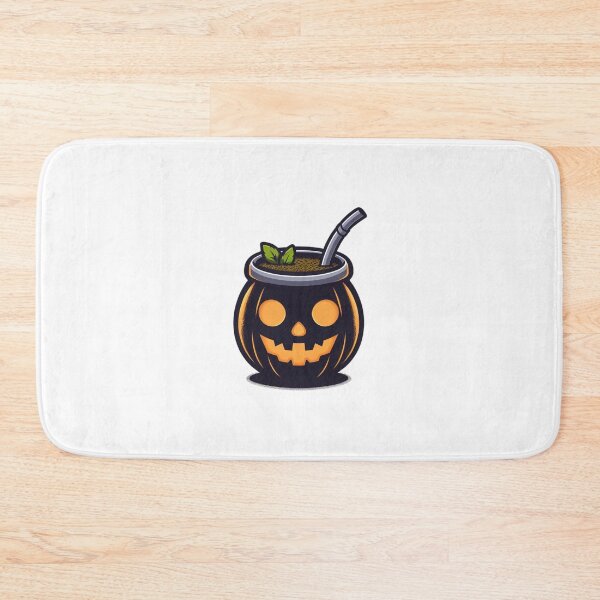 Item preview, Halloween yerba mate gourd pumpkin designed and sold by Domiska.
