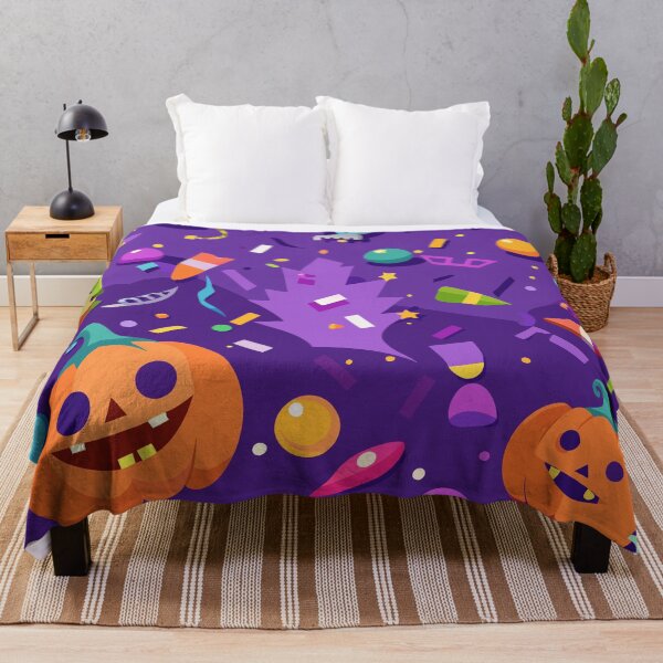 Item preview, Halloween Festive Pumpkins Ghosts Colorful Candies Decorations Fun Parties  designed and sold by Rostislav Bouda.